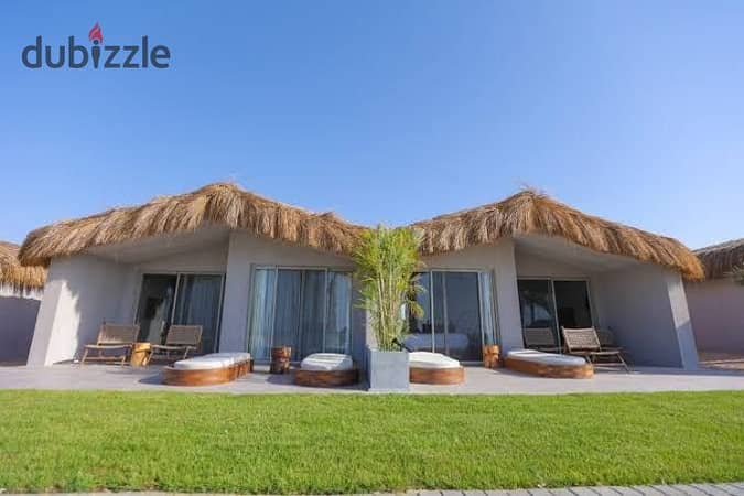 Fully Finished Villa First Row at LYV Caesar Ras El Hekma with 0% DP