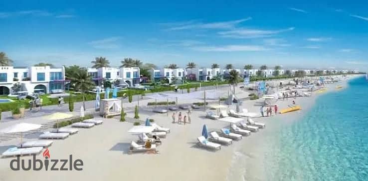 Fully Finished Villa First Row at LYV Caesar Ras El Hekma with 0% DP