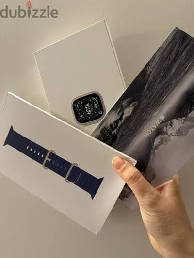 Apple Watch Ultra 3 , Natural Titanium 49mm , Gps+Cellular B100%