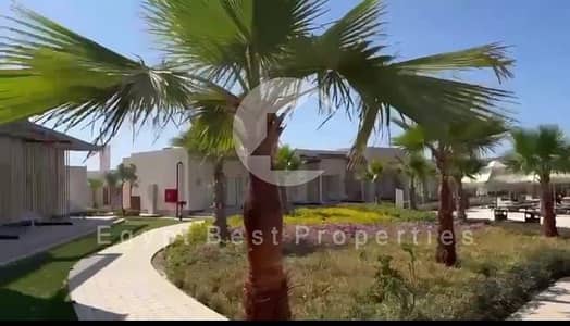 2 bed service view lagoon in gaia ras elhekma by Mariot  Fully finished and installment over 10 years