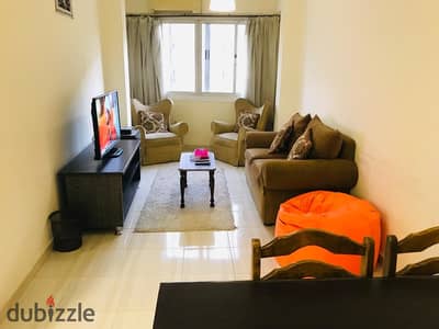 Furnished studio for rent in Sarayat Al-Maadi, air-conditioned