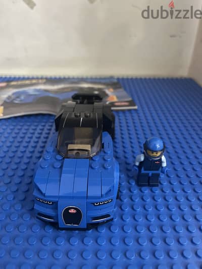 Lego speed champions Bugatti Chiron 75878