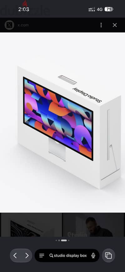 Apple Studio Display 2022 5k silver new and sealed
