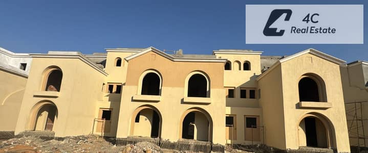 Lowest-Priced Townhouse with Landscape View, 3 Bedrooms for sale in Sarai Compound Cavana, Mostakbal City