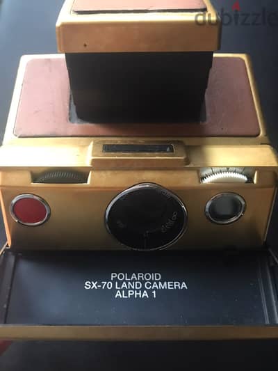 Polaroid SX-70 Alpha 1 Gold Vintage
