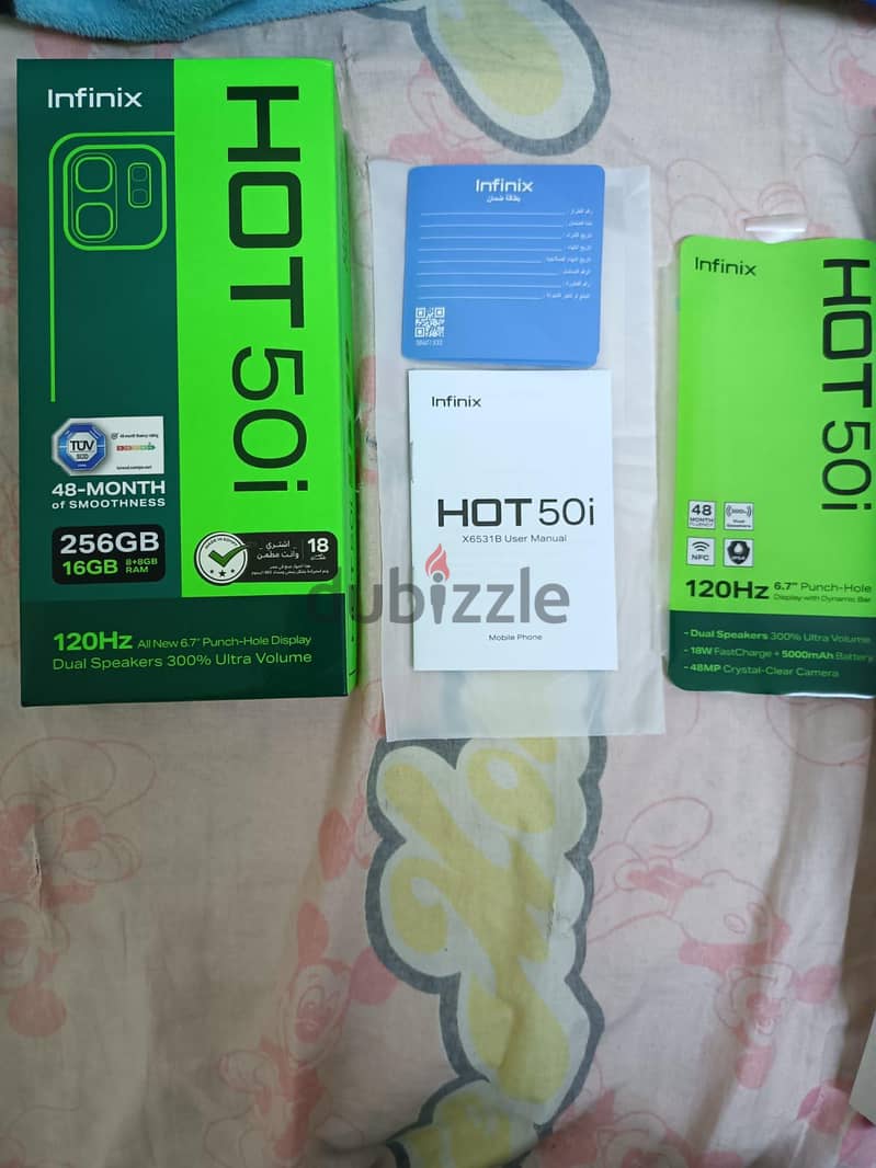 Infinix Hot 50i good condition 1