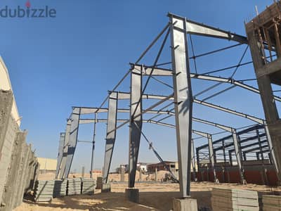 جمالونات ، منشآت معدنيه، ستيل ستراكشر