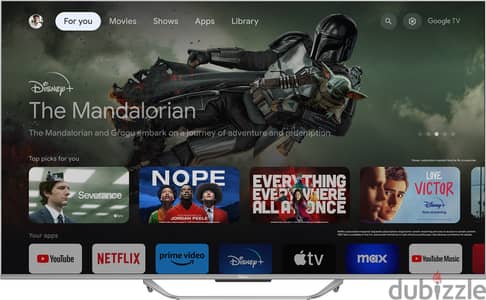 شاشة تلفزيون سمارت هاير ، مقاس 65 بوصة ، QLED ، دقة 4K UHD ، 144 Hz