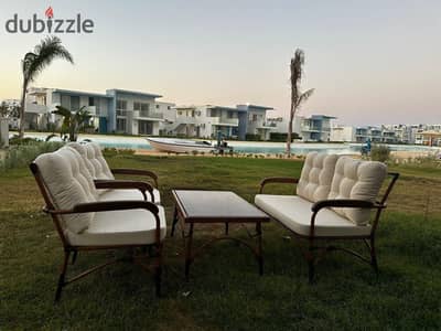 Hotel chalet at a bargain price with a fantastic view in D Bay Ras Al Hikma
