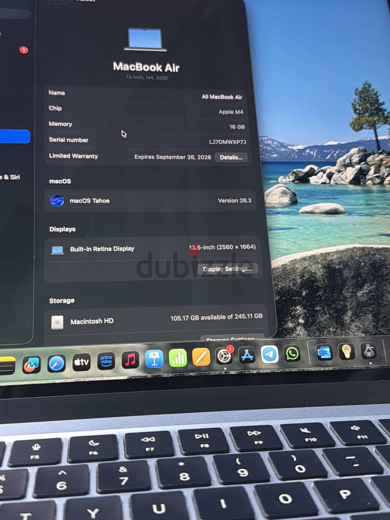 MacBook air m4 13.6 4