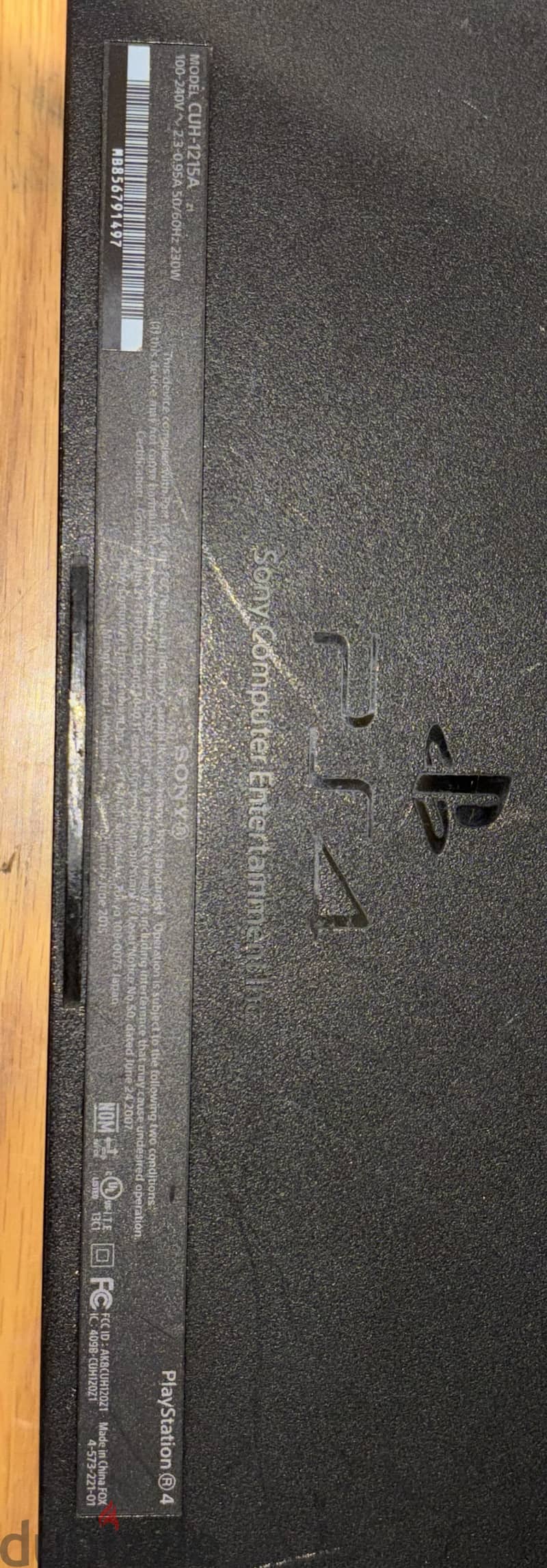 Ps4 fat 500gb + one controller (blue) 5