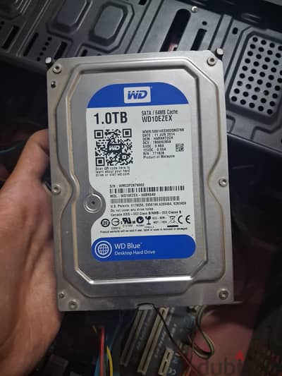 هارد hdd wd blue 1tb wd10ezex