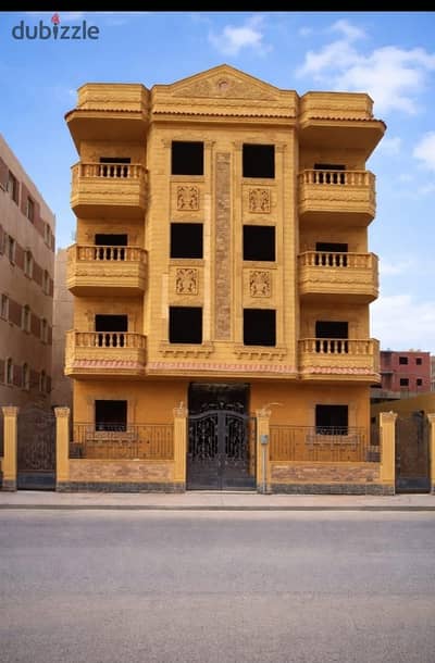 Building for sale in the "Distinguished Neighborhood" of Badr City, directly facing the Suez Road.