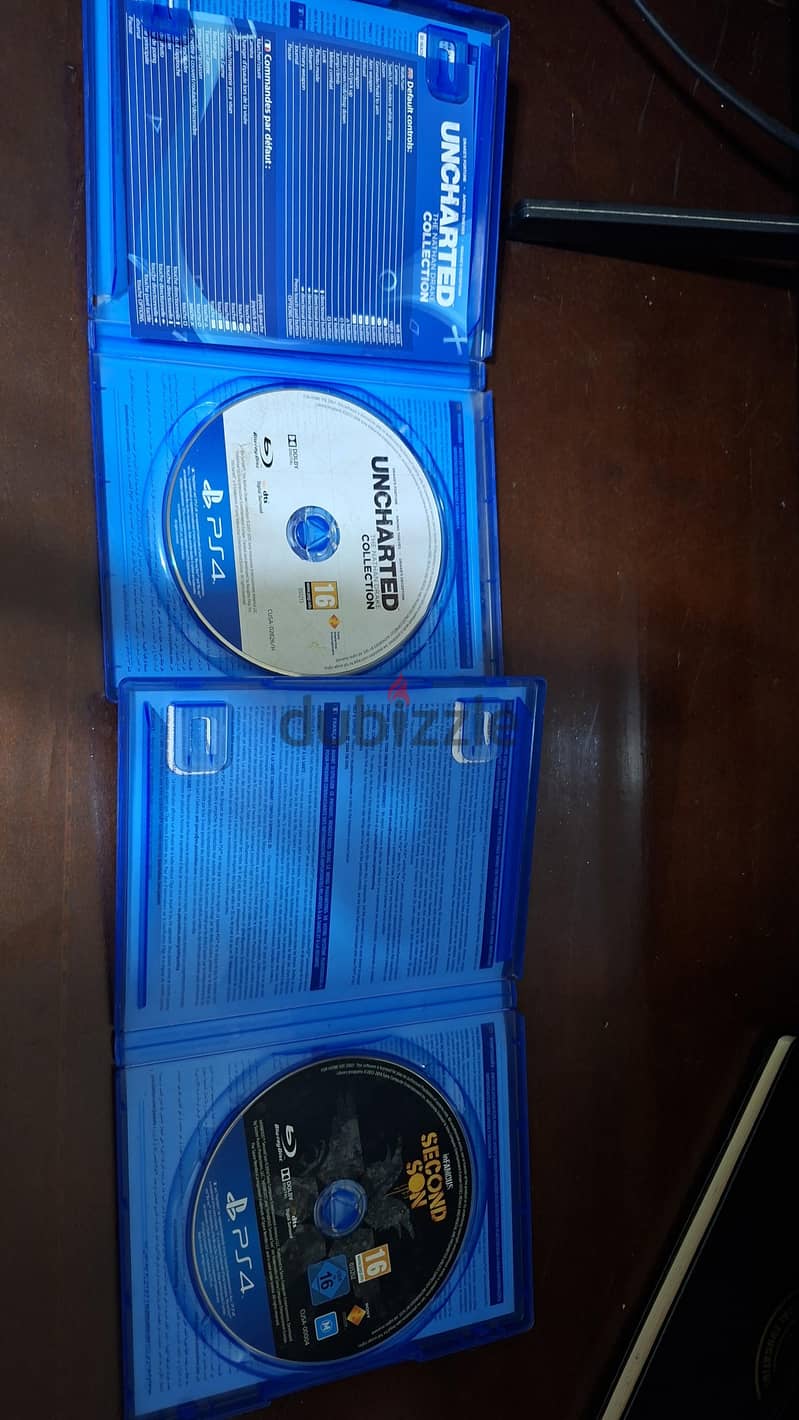 Uncharted & Infamous PS4/PS5 DIsc/CD Games 1