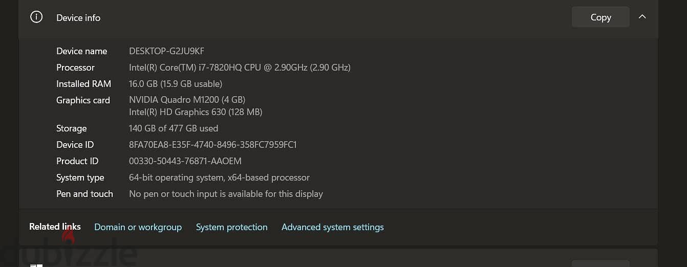 Dell precision 5520 4