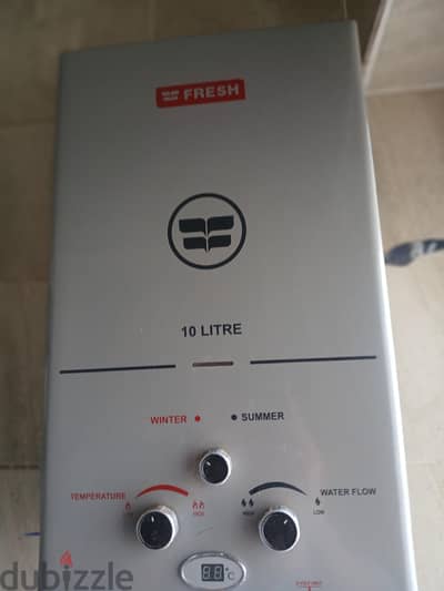 سخان ١٠ لتر انبوبه بحاله جيده