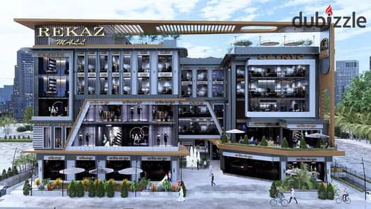 مكتب إداري للبيع 40م على البلازا مباشرة | Rekaz Mall | مدينة الشروق