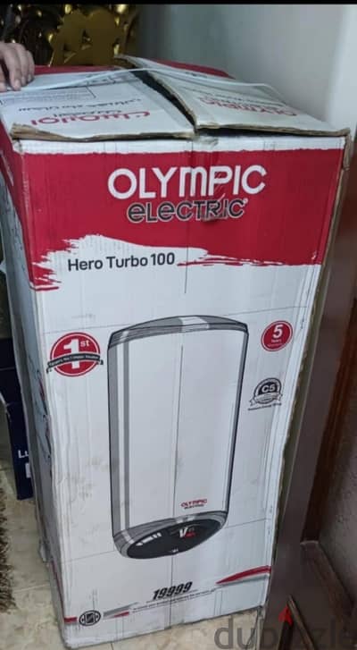 سخان أوليمبيك كهرباء Hero Turbo 100 لتر