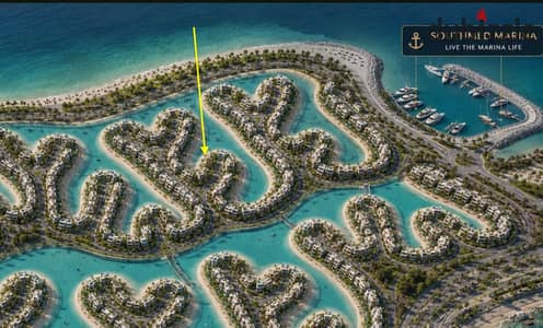 شاليه SouthMED EGYPT 132م2 بحرى للبيع تقسيط تطل على الاجون SouthMED