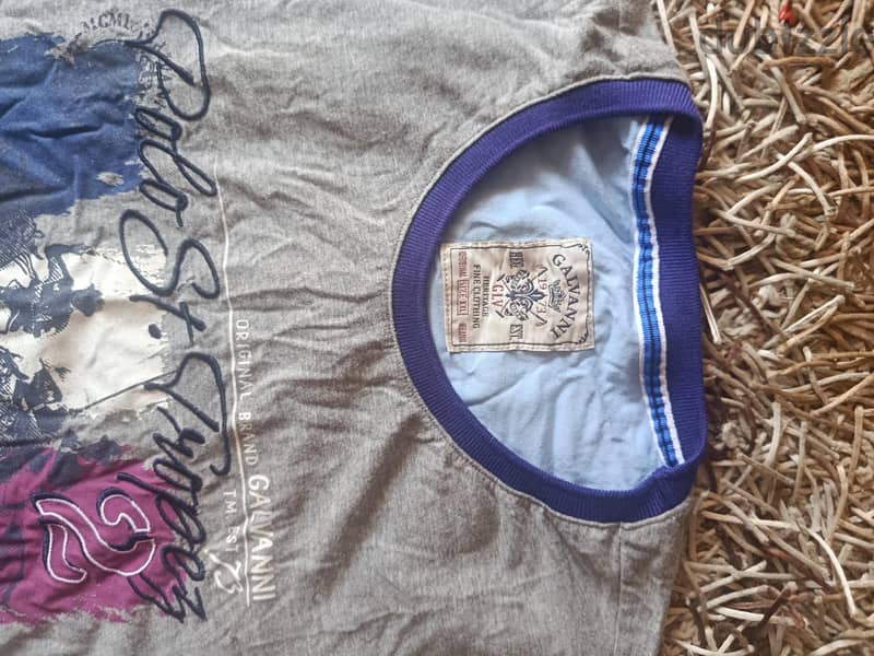 Galvani new t shirt Gray 1
