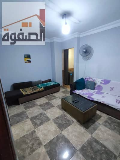 Furnished apartment for rent, two rooms and a lounge, close to Maadi metro station