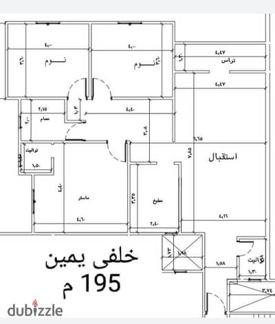 شقه متكرر خلفي 195م نص تشطيب 40%مقدم و%10دفعة استلام خطوات لنادي هليوبولس خطوات ل Vivens Mall خطوات لمستشفي شفا 30 ثانيه لطريق الاوسطي