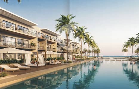 For Sale Chalet 2BD Direct On lagoon With Panoramic Sea View, 5% Down Payment Over 10 Years Instalments @North Coast