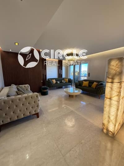 Fully Finished & Fully Furnished 190m² 3 Bedrooms Apartment For Rent In Eastown 5th Settlement New Cairo With Open View