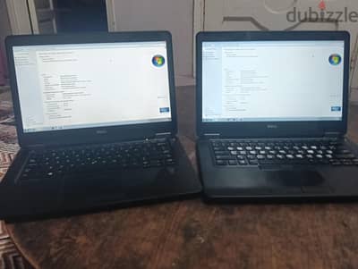 عدد 2 لاب توب ديل    E 7450    الحالة  جيدة  جيل    خامس