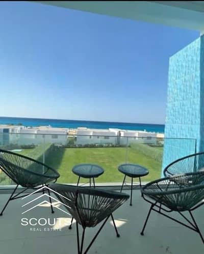 Finished chalet for sale in the North Coast, one of the cheapest villages on the New Coast, near Katameya Coast, Hacienda Bay, Telal, and La Vista Bay