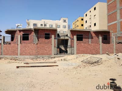 بدروم وأرضي ناصية 364 متر للبيع في الشمالية القديمة – بجوار مترو بدر والخدمات – رخصة جاهزة للتكملة