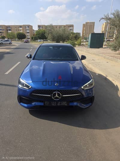 Mercedes-Benz C200 2022 وكيل كسر زيرو حرفيا