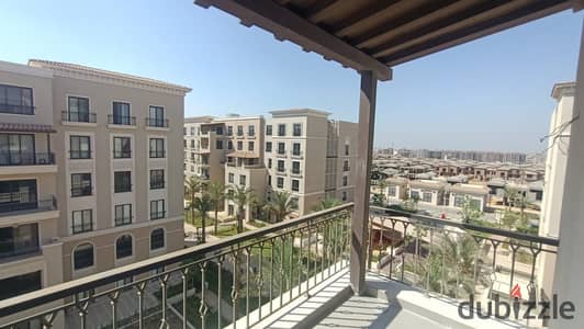 شقة للإيجار داخل كمبوند Village West - Dorra | الشيخ زايد بمساحة 163 متر ودي من احلي التقسيمات داخل الكمبوند