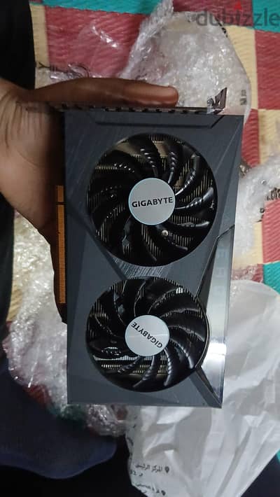 كارت شاشة rx 6500xt بحاله زيرو