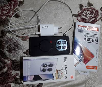 ريدمي نوت 14 برو كسر زيرو رام 8+8 مساحة 256 بطارية5500