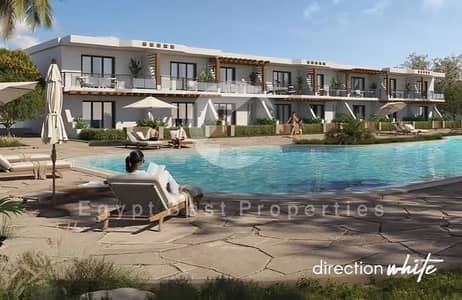 Luxury 1BR Fully Finished Chalet for Sale in Water Crest at Direction White Ras El Hekma | 10% DP | 8 Years