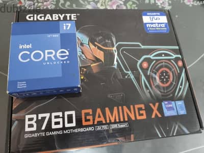 b760   DDR5    and core I7 12700 k