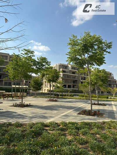 شقة 200متر للبيع استلام فوري طوب احمر علي لاند سكيب في Palm Hills New Cairo