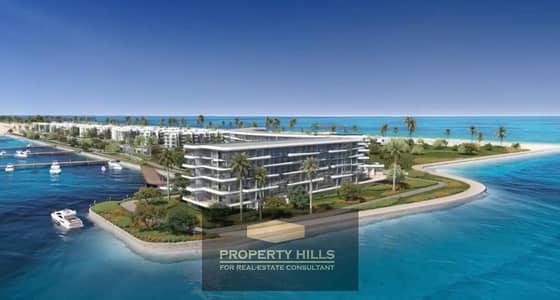 استوديو 35م في The Island - Blu Stays | مارينا 5 | تشطيب فندقي | 5% مقدم | أقساط حتى 10 سنوات