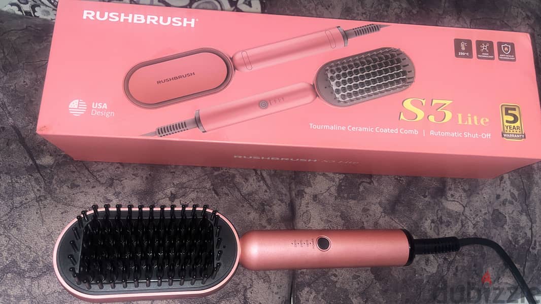 Rush brush s3 lite مكواه شعر 1
