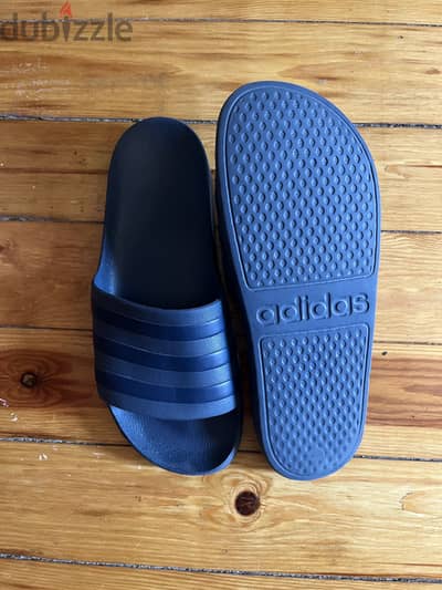 Adidas Adilette Aqua slides blue color size 43