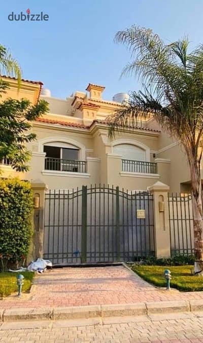 twin house villa for sale ready to move in la vista city compound new capital