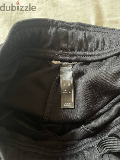 Adidas sweatpants black color size xs