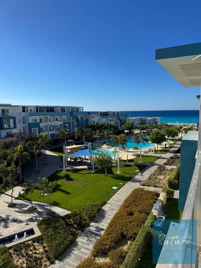 Serviced Apartment for Sale in Fouka Bay Ras El Hekma | Direct Beachfront | Sea & Crystal Lagoon View | 2 Bedrooms | Prime Investment