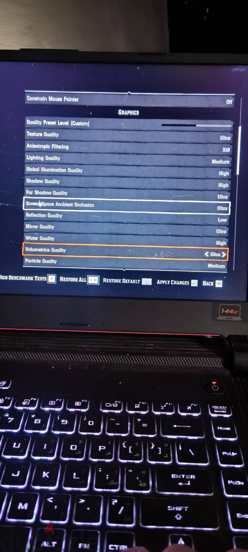 Asus ROG strix gl512li 6