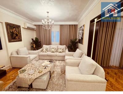 Apartment for sale in Nasr City with immediate delivery and a direct view of Abbas El Akkad. Ultra Super Lux finishing, available fully furnished !!!!