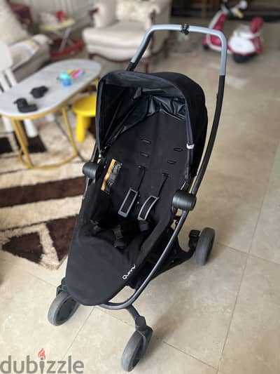 Quinny Baby Stroller + Maxi Cosi infant car seat adapter