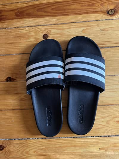 Adidas Adilette comfort slides black color size 43