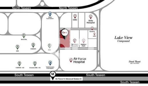 Prime Medical Hub Location | Fully Finished Units with ACs | Flexible 6-Year Payment Plans - Exclusive Medical & Commercial Units