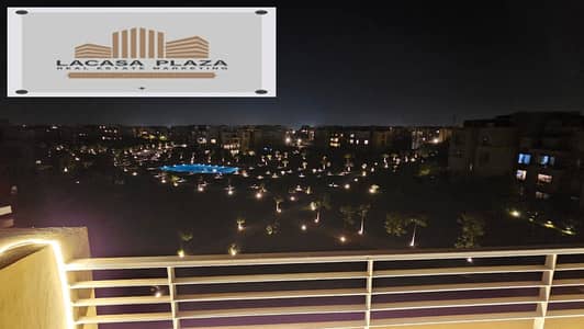 ستوديو مفروش بتراس 200م ببالم باركس فيو لاند سكيب وحمامات السباحة